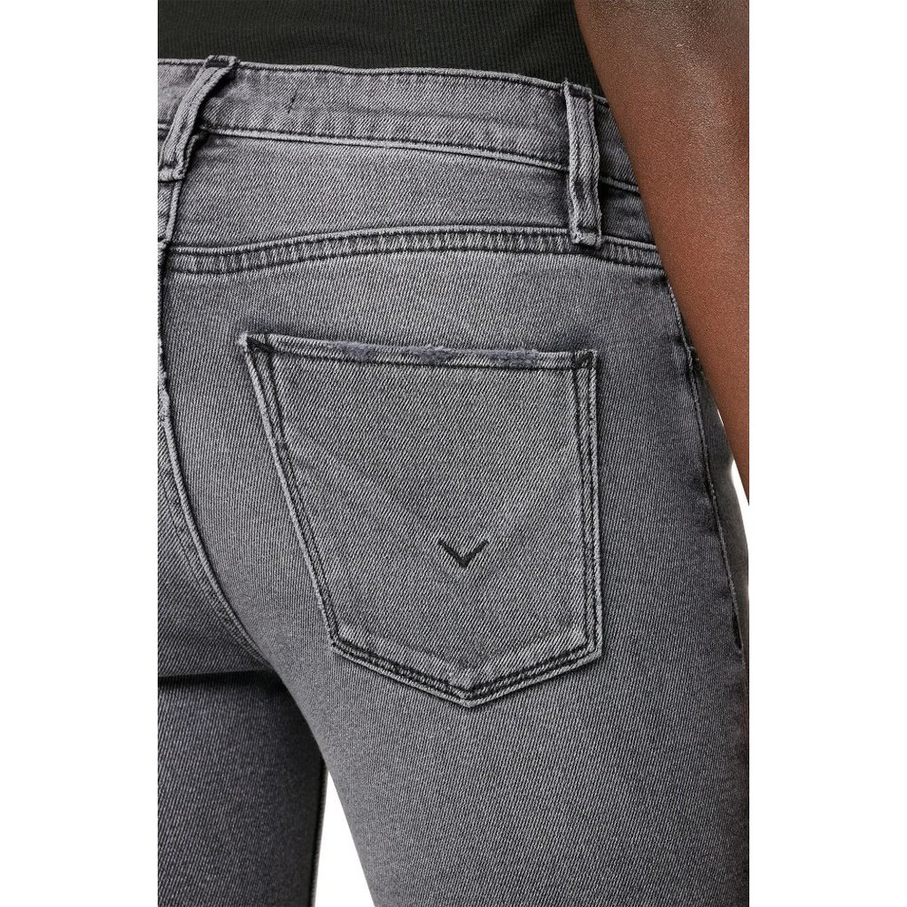 HUDSON JEANS Nico Ripped Super Skinny Ankle Jeans - Ghost Town - Picture 2 of 5